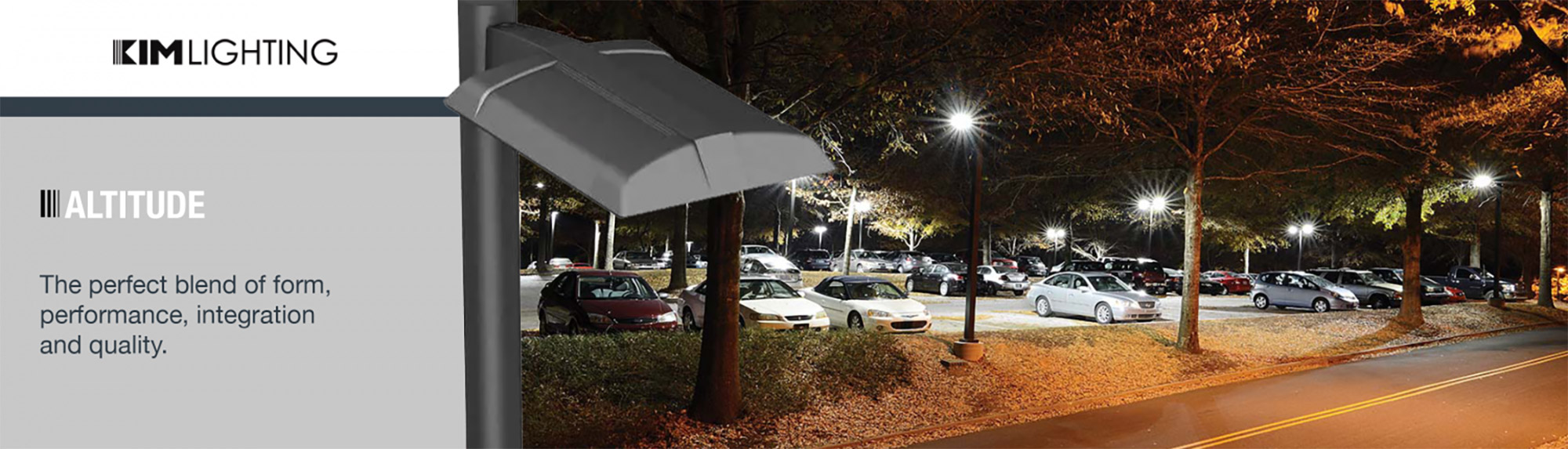 Kim Lighting - Altitude - The perfect blend of form, performance, integration, and quality.