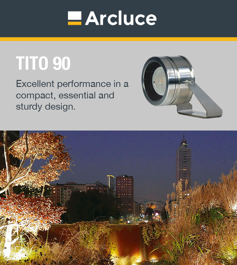Arcluce - TITO 90 - Excellent performance in a compact, essential and sturdy design.